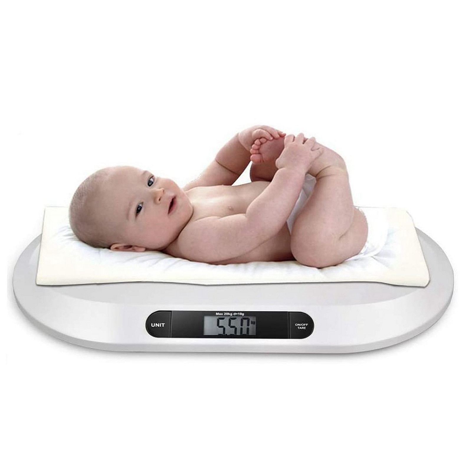 Digital Baby Scale Infant Pet Dog Small Pets Weighing Scales Max 20kg /44lb